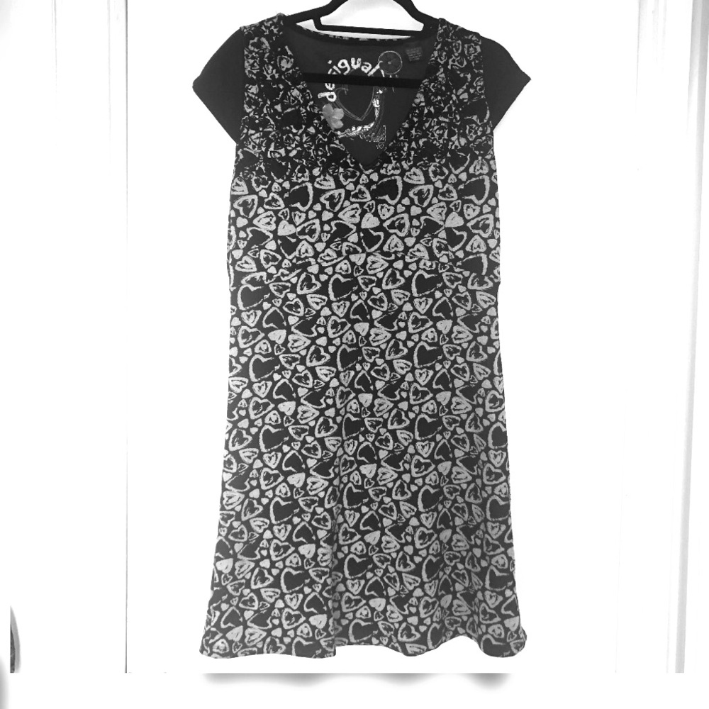 Desigual Precious Dress Cap Sleeves